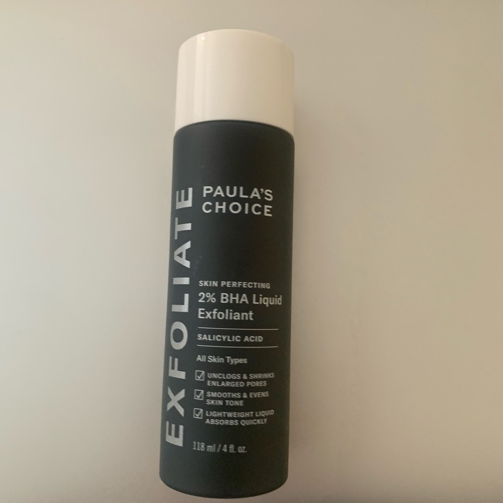 Paula’s Choice 2% BHA liquid exfoliant
